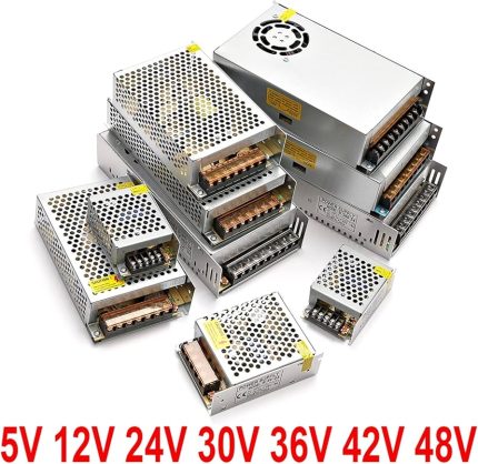 All Power Supplies Available – 5V, 12V, 24V, 30V, 36V, 42V, 48V SMPS Range