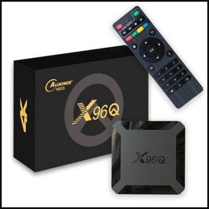 X96Q Android T.V Box with Simple Remote