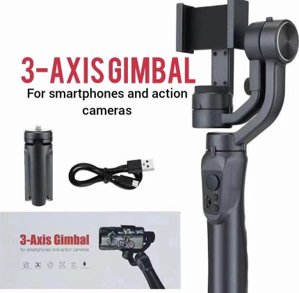 3-Axis Gimbal for Smartphone & Action Cameras