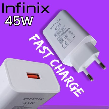 Infinix Fast Charger – High-Speed Charging Adapter for Smartphones